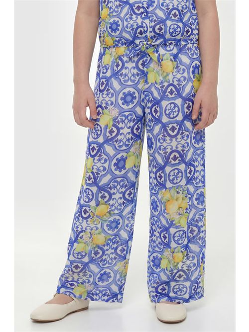 Pantaloni palazzo in chiffon GUESS | J6GB01WA2T0/P7YG